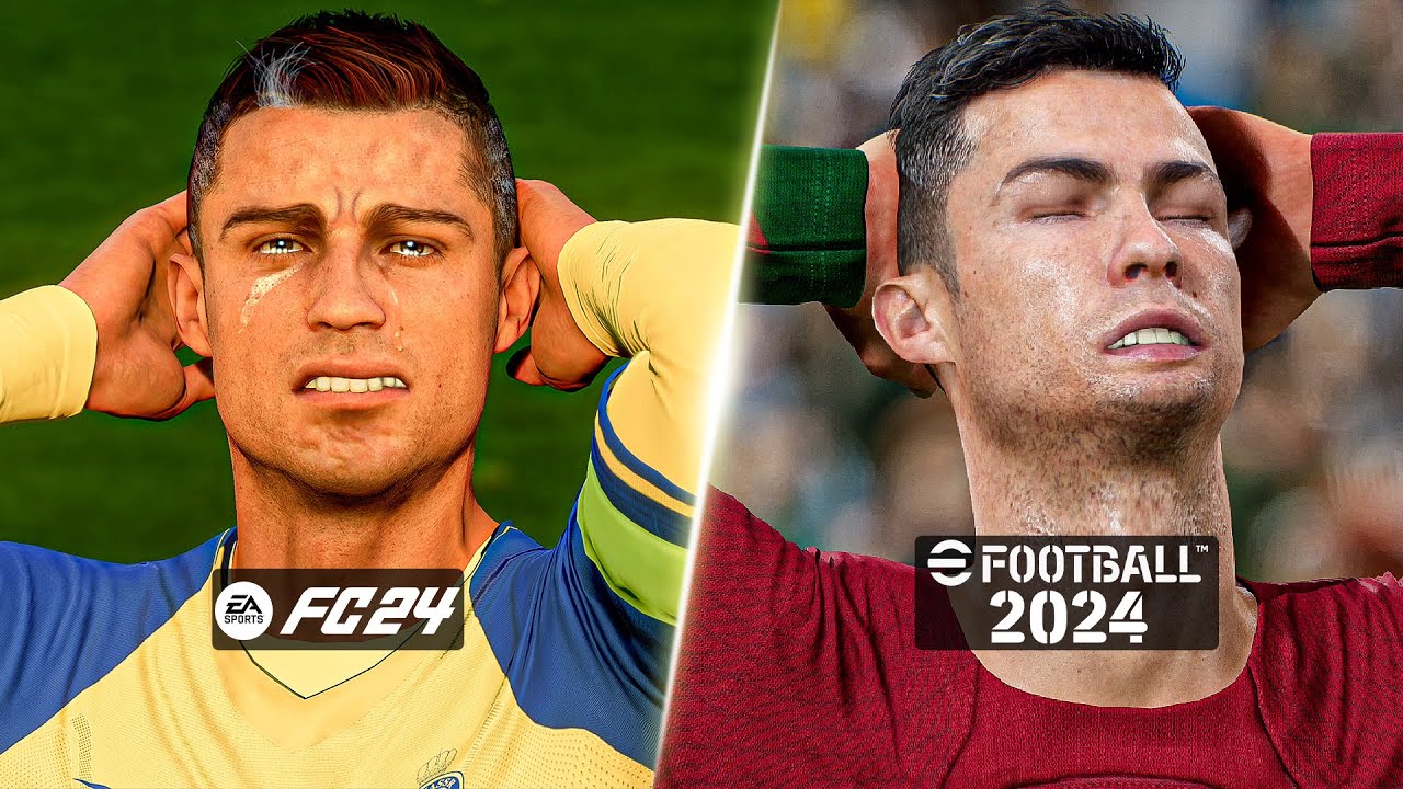 eFootball 2024 vs FC 24: Which Football Game Wins?