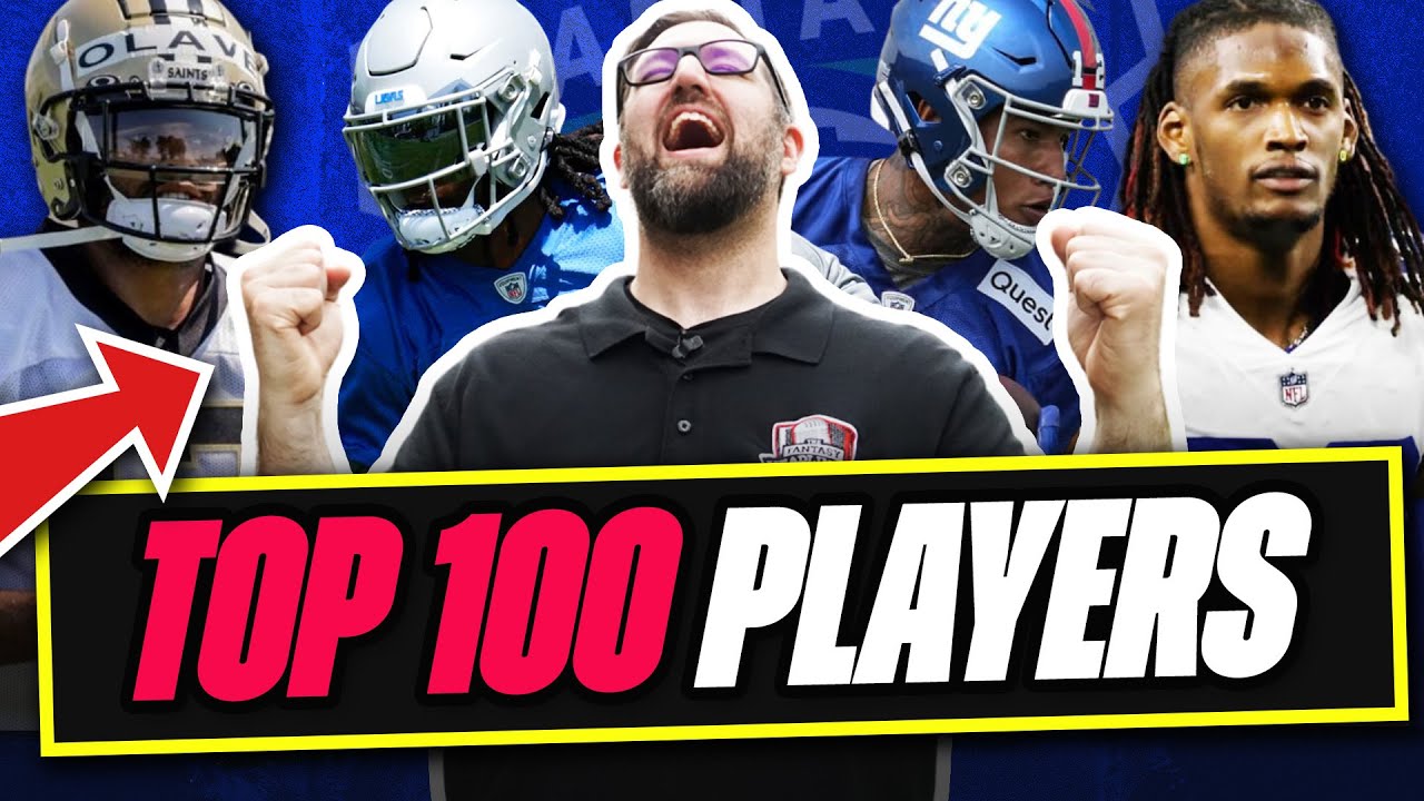 Top 100 Fantasy Football Players Simple Rankings and Draft Strategy