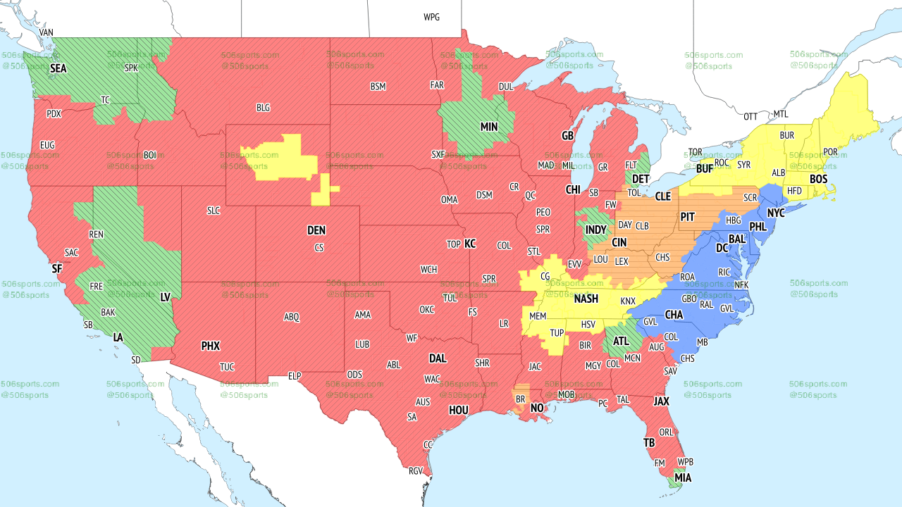 The506 NFL 2024: Complete Guide to Game Broadcasts and Coverage Maps