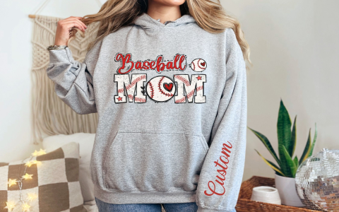 Shop the Best Baseball Mom Hoodies - Show Your Team Spirit in Style
