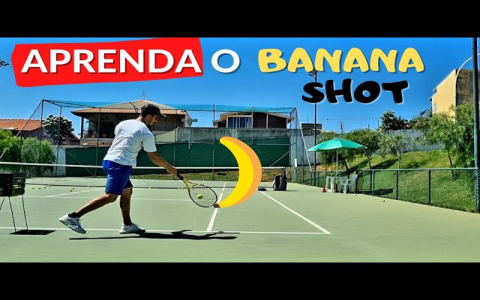 Banana shot tennis tutorial. Master this impressive shot now!