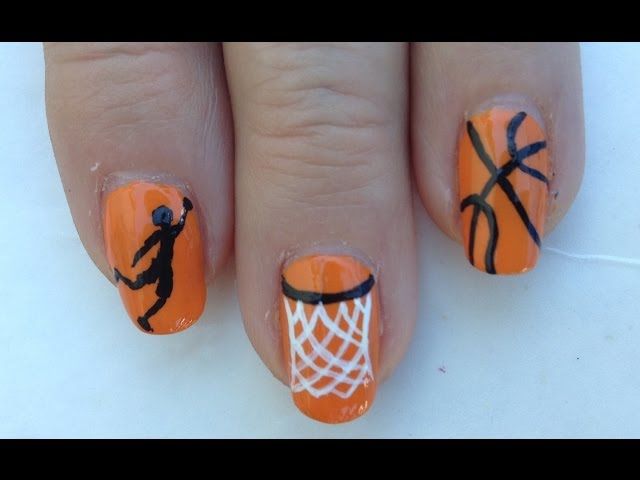 Awesome Basketball Nail Art Ideas for Sport Fans