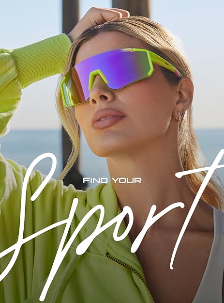 Find Your Fit: Womens Small Frame Polarized Sunglasses for Active Lifestyles & Sports!