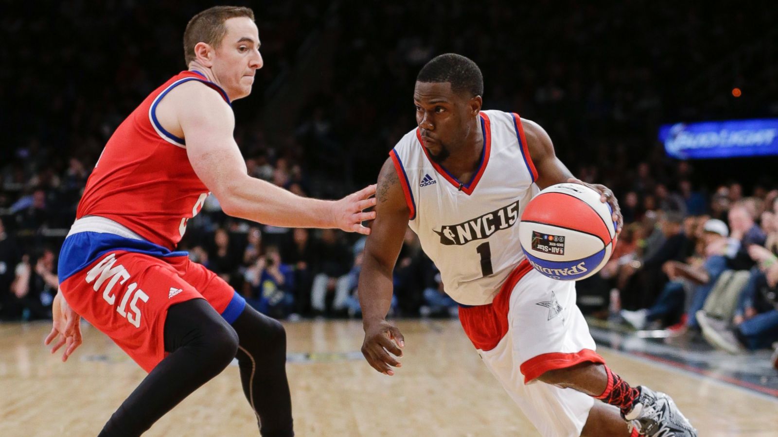 Kevin Hart Plays Basketball with NBA Stars Who Knew