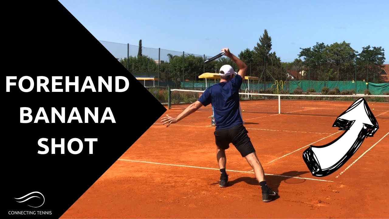 Banana shot tennis tutorial. Master this impressive shot now!