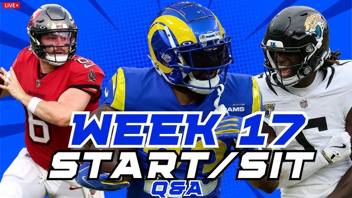 Fantasy Football Advice: Who to Start and Sit Each Week of the Game