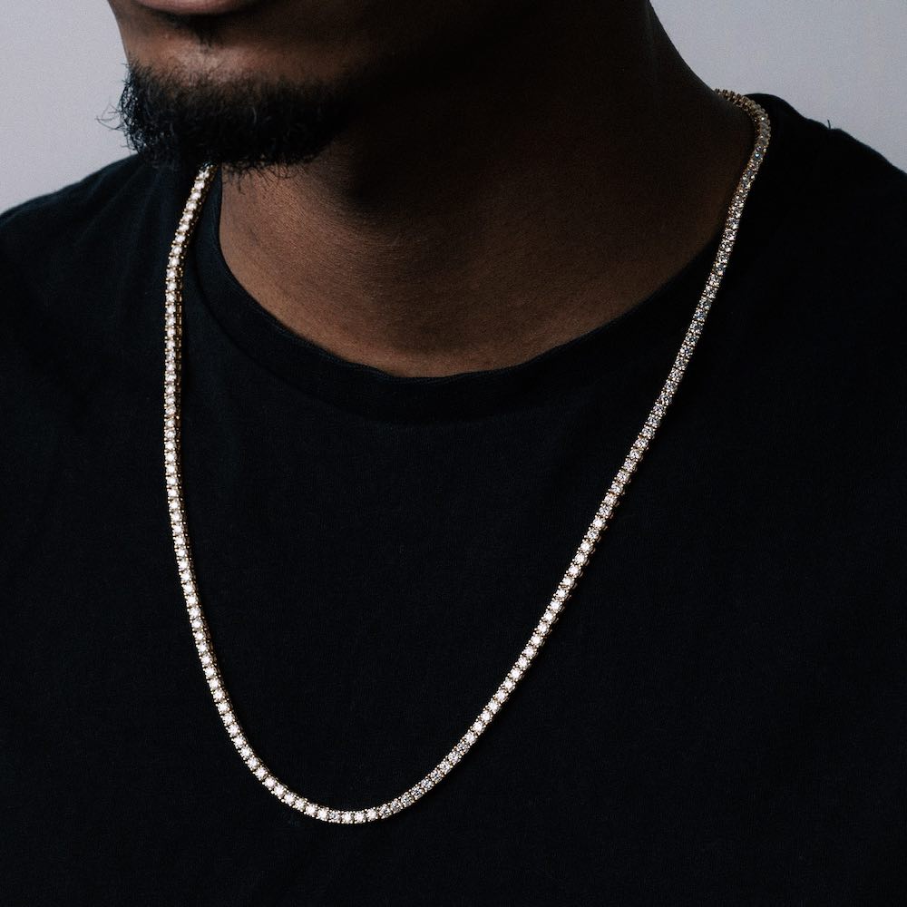How to choose a good 3mm moissanite tennis chain?