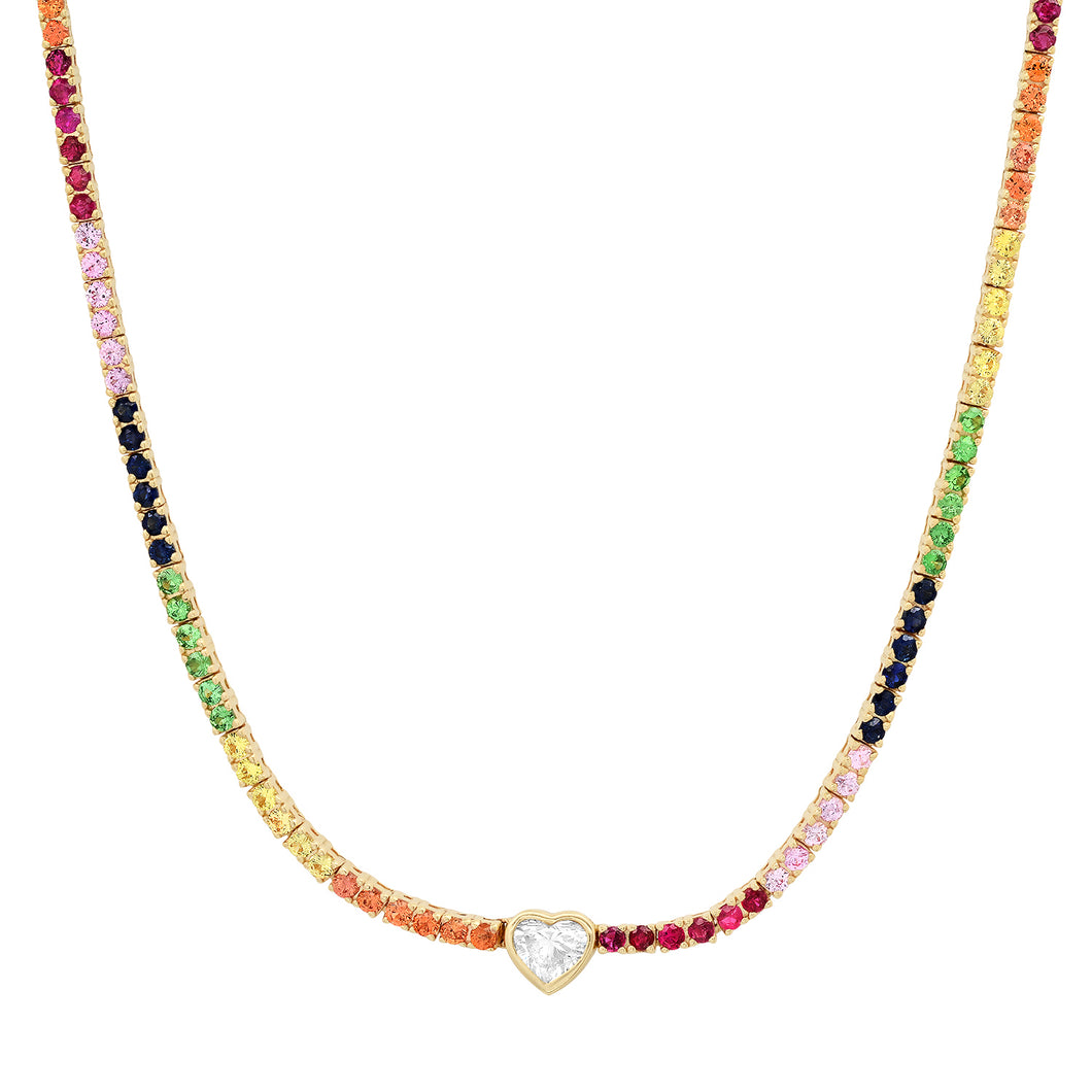 Rainbow tennis necklace: Why is it so popular? Find out why everyone is loving this trendy accessory.