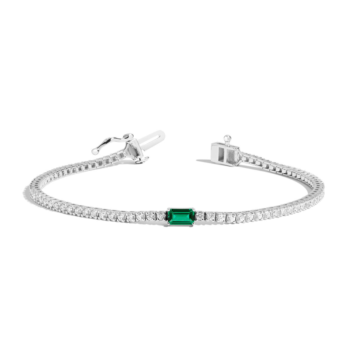 Emerald and Diamond Tennis Bracelet: Get the Best Deals Online Now!