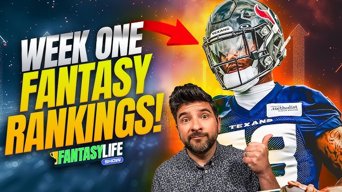 Fantasy Football Week 1 Rankings: Get a Head Start Now!