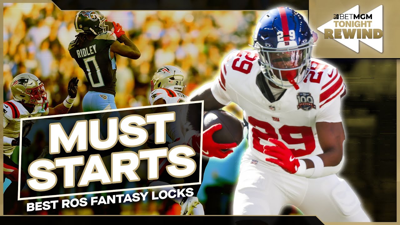 Best Starts:Top Fantasy Football Players This Week.