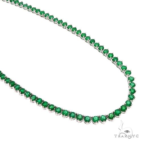 Emerald tennis chain for sale: discover the best deals and discounts online!