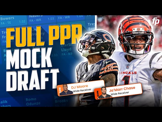 Nail Your PPR Mock Draft: Easy Fantasy Football Draft Secrets.