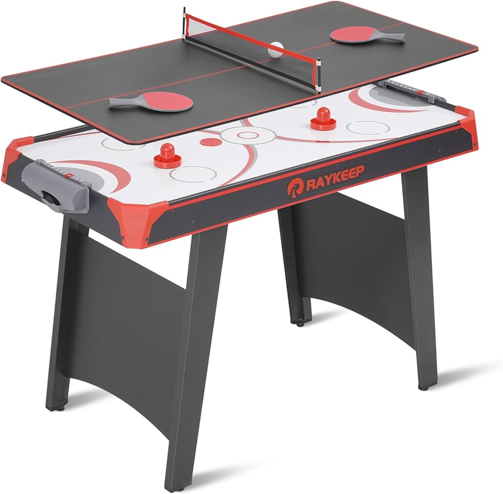 Air Hockey Table With Table Tennis Top: Get Two Games in One for Ultimate Fun