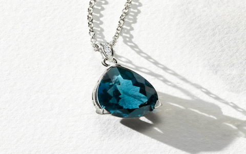 Blue Topaz Tennis Necklace: Where to Buy and What to Look for Online at a Reasonable Price