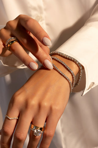 How to wear tennis racquet bracelet simple style tips today