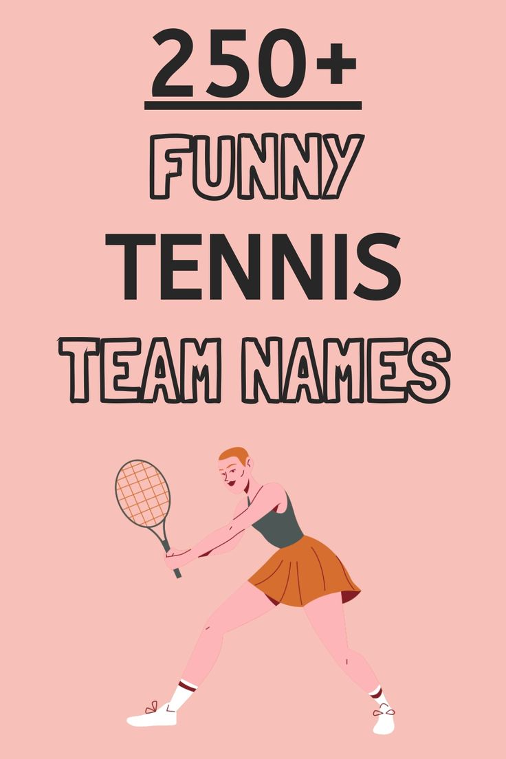Cool Tennis Team Names Ideas - Where to Look for Inspiration Now