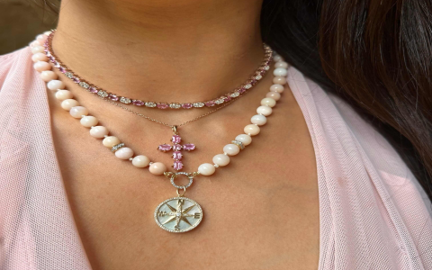 Pink Sapphire Tennis Necklace Quality Guide Spot Real Gems