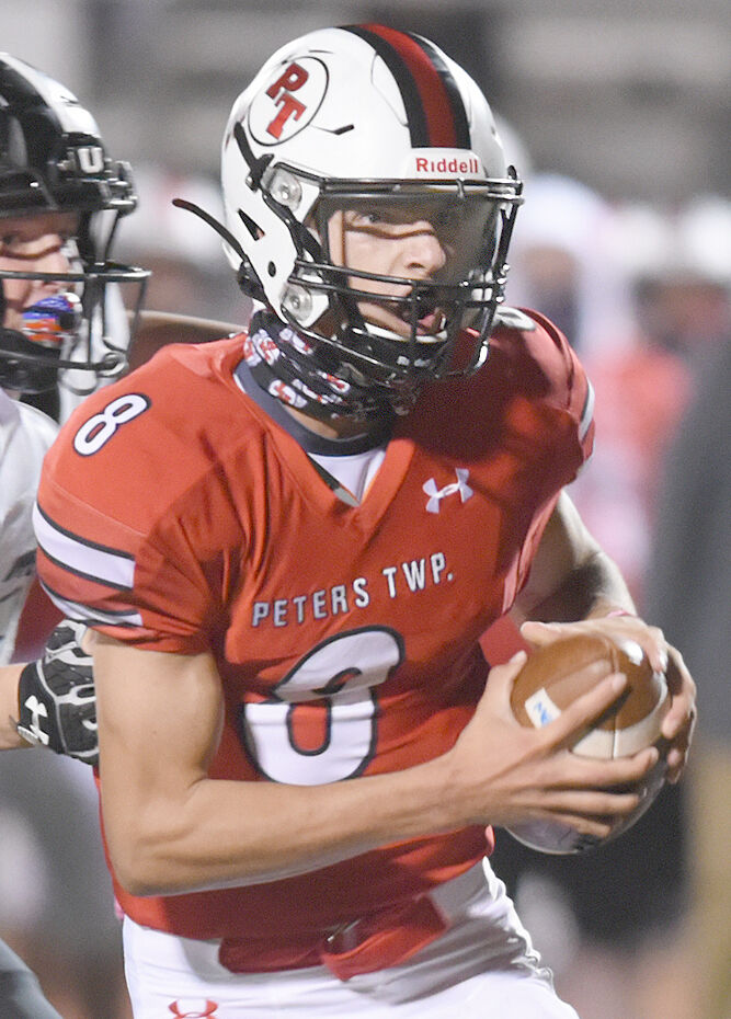 Peters Township High School Football Players Meet Star Athletes Making Big Plays