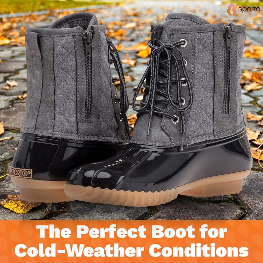 Why Choose Womens Sporto Duck Boots? Waterproof Comfort Features Explained