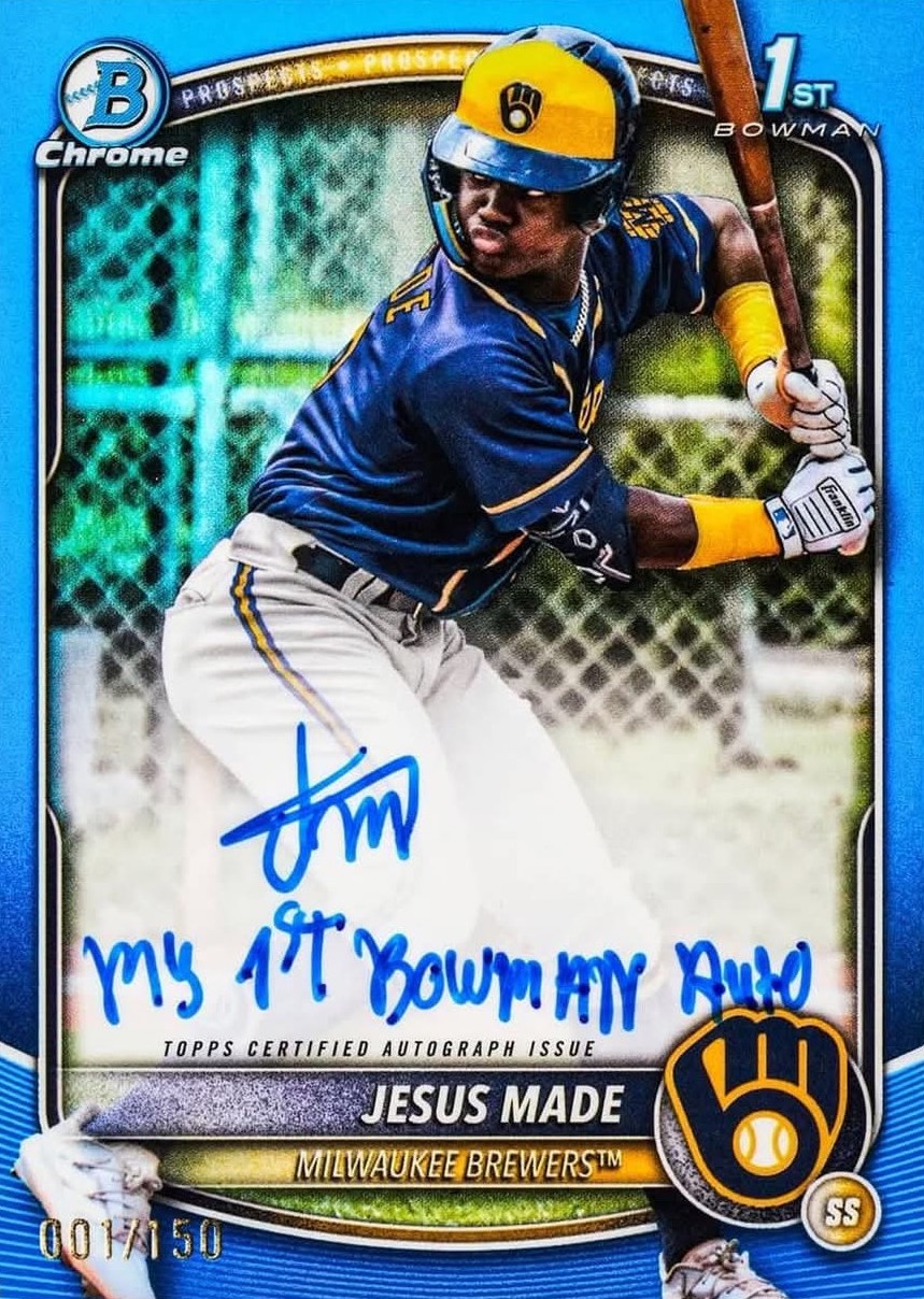 2025 Bowman Baseball Checklist Guide Key Prospects and Autographs