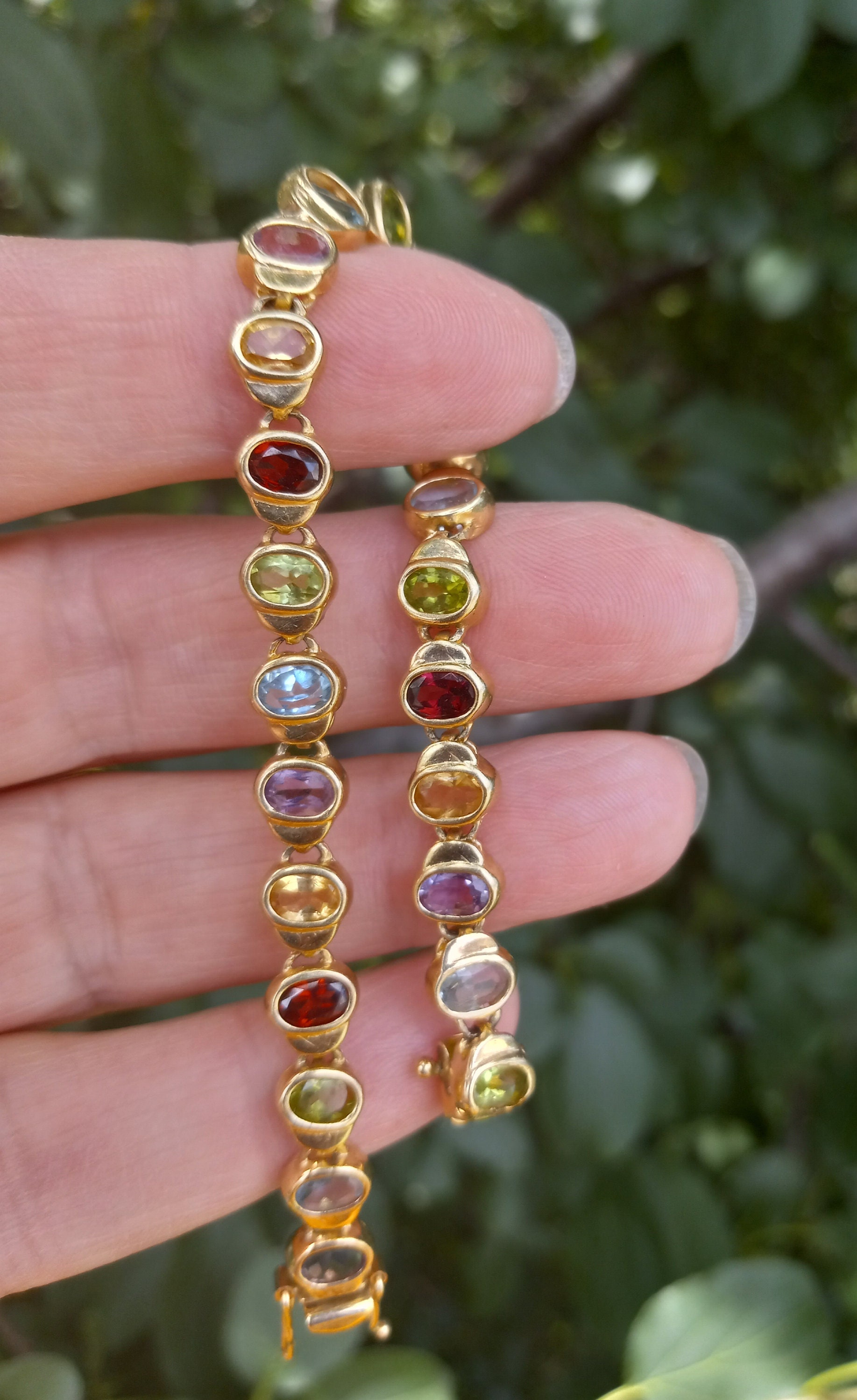 Best deals on 14k gold multi gemstone tennis bracelet? Save money with these tips!