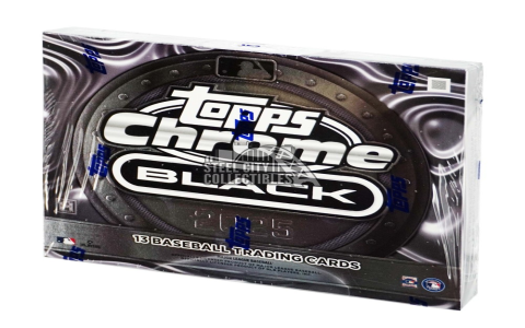 See All 2025 Topps Chrome Black Baseball Checklist Cards And Rookies