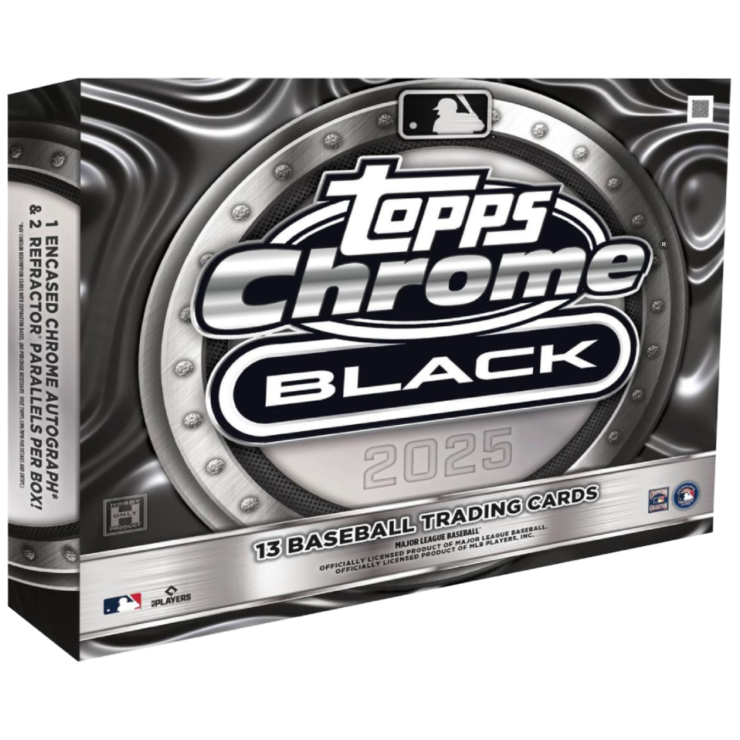 See All 2025 Topps Chrome Black Baseball Checklist Cards And Rookies