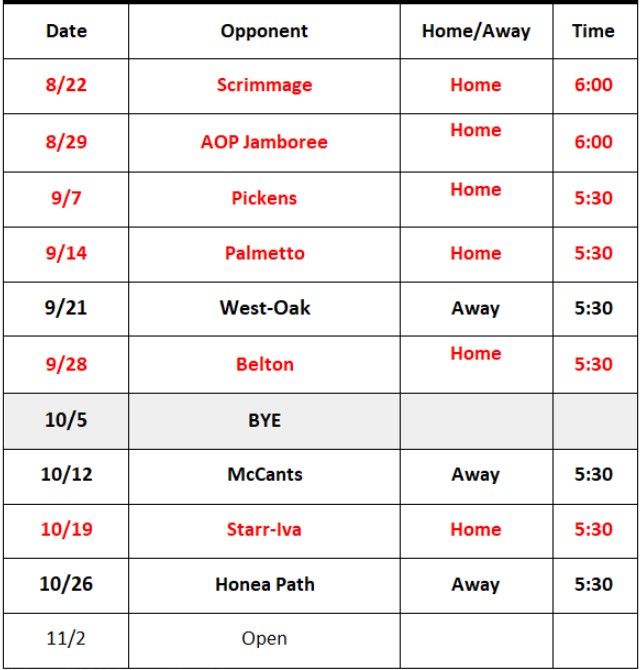 Liberty Middle School Football Schedule Game Times Where to Watch This Season