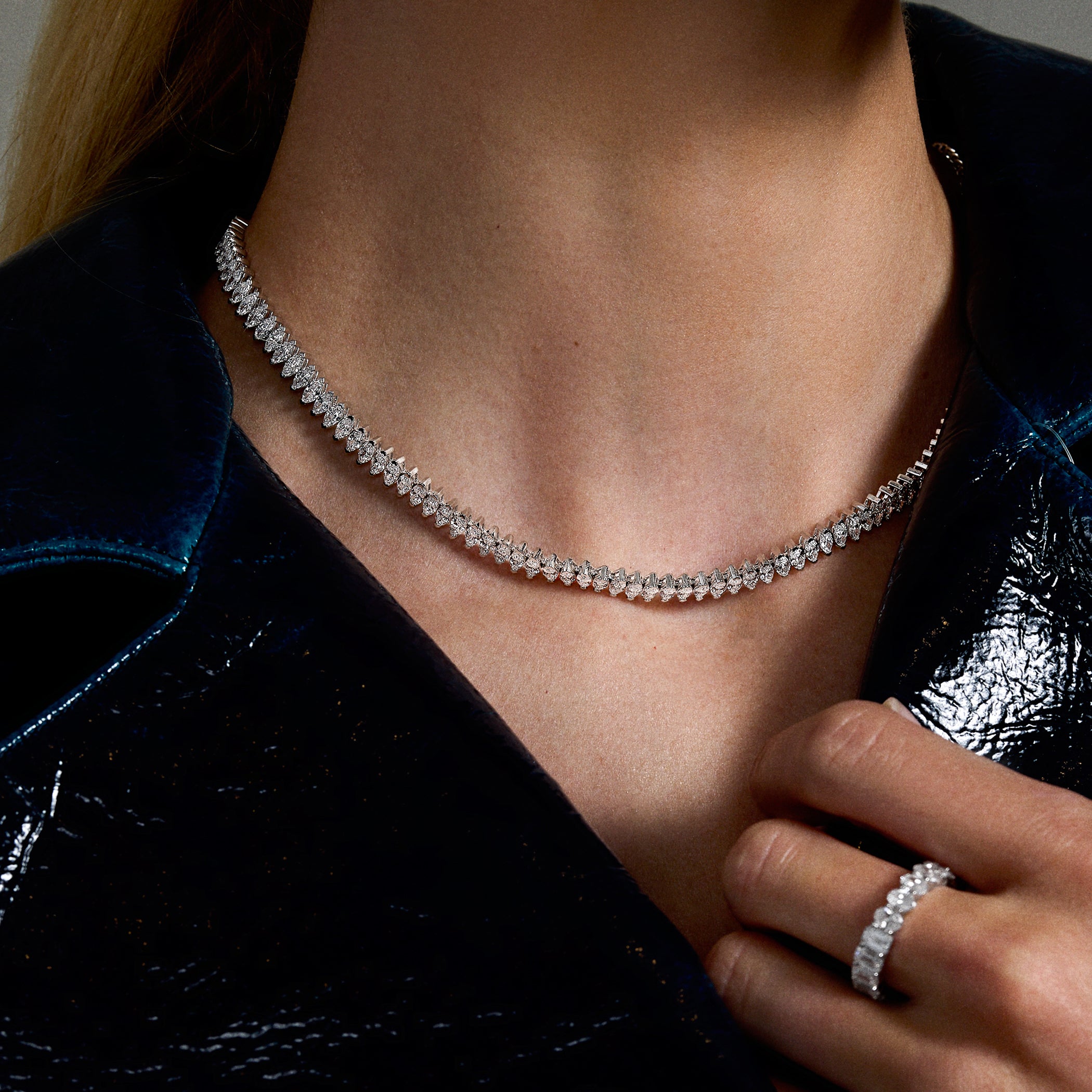 how to choose marquise diamond tennis necklace? essential tips for best buy!