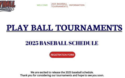 How to Sign Up for Cedar Point Baseball Tournaments 2025: Easy Online Registration Steps!