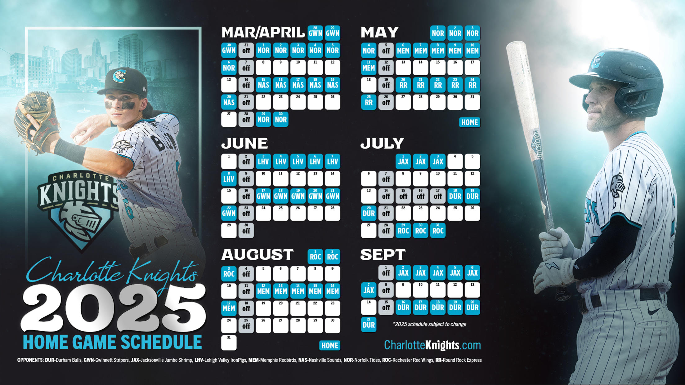 knights baseball schedule 2025 see the full list of games and dates now