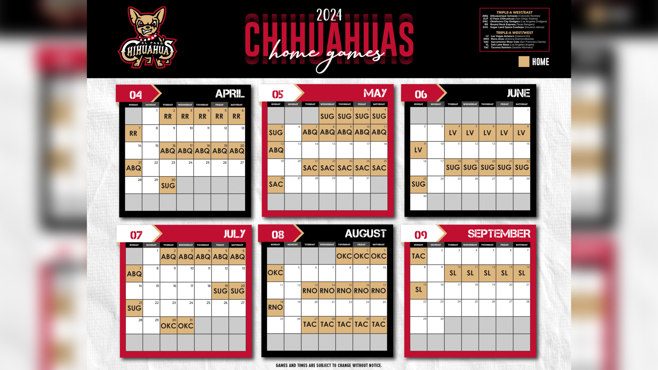how to view chihuahua baseball schedule 2025 official dates