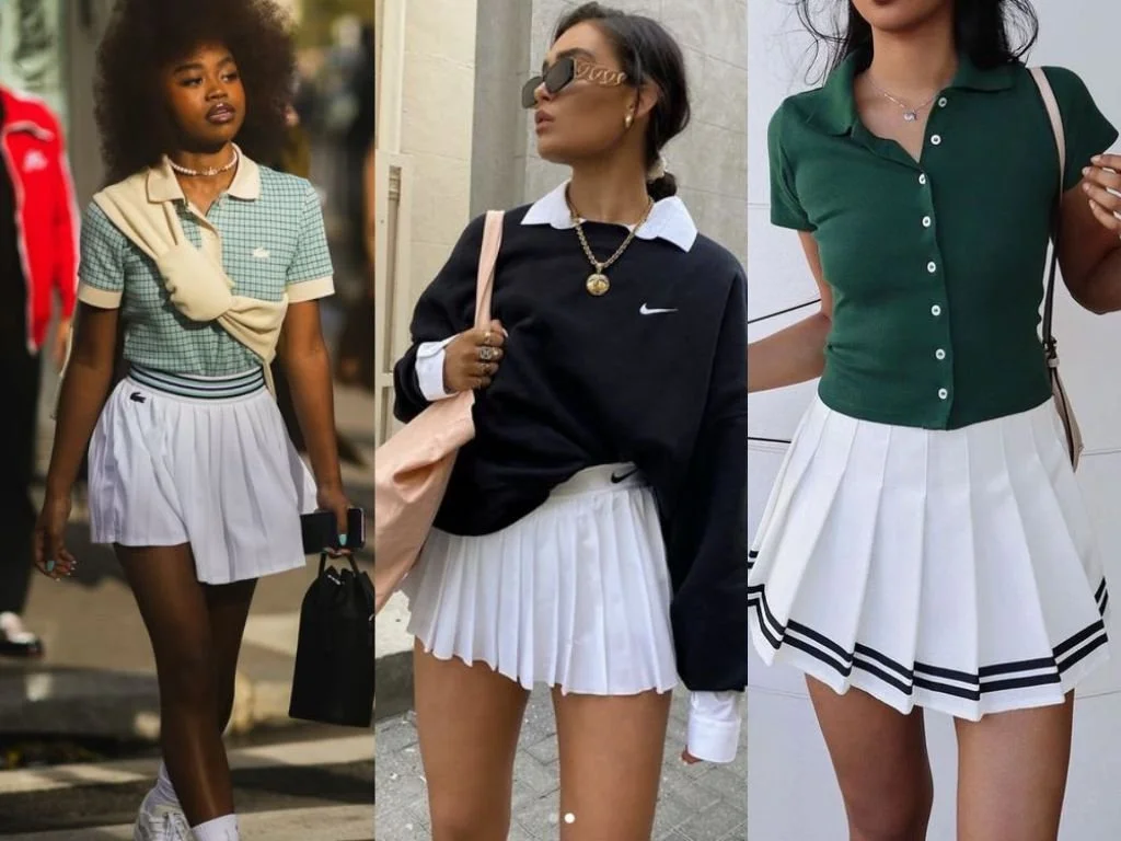 Styling striped tennis dress? Quick outfit ideas for a stylish game!